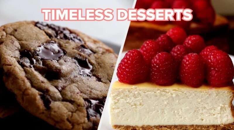 Make any occassion festive and scrumptious with these seven simple timeless desserts that can please any crowd.