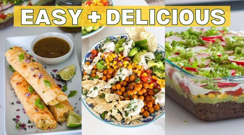 This video by NikkiVegan presents three Mexican inspired vegan recipes that are easy to make and taste oh so good!