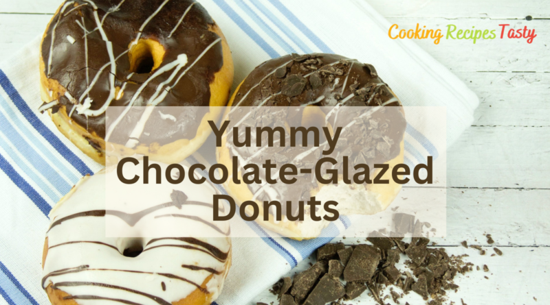 These homemade chocolate glazed donuts are quick and easy to make, making them perfect for both beginners and seasoned bakers.
